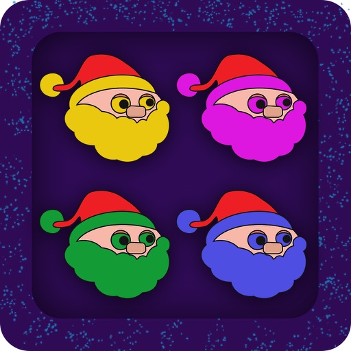 Paint Santa to One Color icon