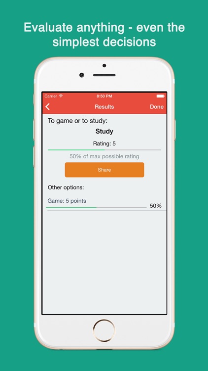 Indecisive: decision maker and risk analysis tool screenshot-4