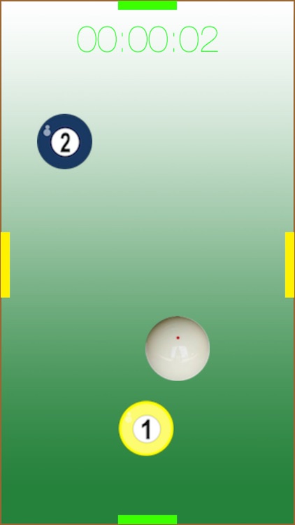 crazy white ball - billiards balls