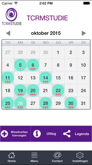 TCRM menstruatie kalender(圖1)-速報App