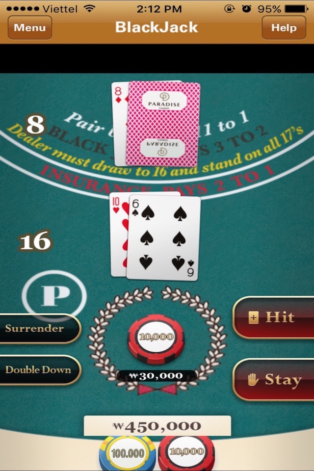 The BlackJack screenshot 4