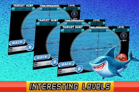 2016 Hungry Shark Attack Spear Hunter Pro screenshot 2