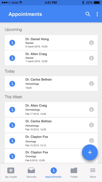MyMedi - Patient Medical Health Records screenshot-3