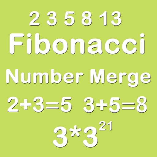 Number Merge Fibonacci 3X3 - Playing With Piano Music And Merging Number Block Icon