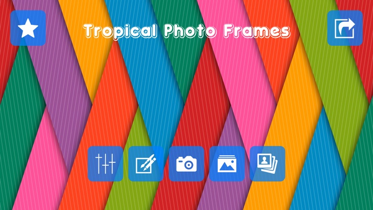 Tropical Photo Frames & Photo Editor