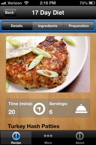 Healthy Food Recipes for the 17 Day Diet Pro screenshot 3