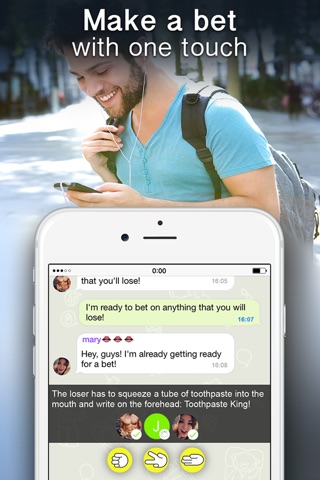 BetChat - free dating chat and random bet app screenshot 2