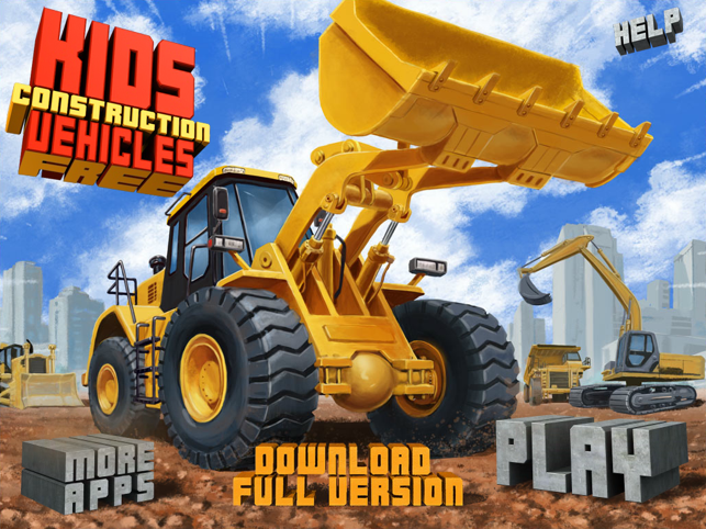 Kids Vehicles: Construction HD Lite for iPad(圖5)-速報App