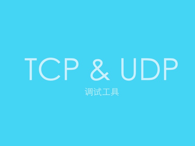 TCP/TP 调试助手 HD - TCP,UDP,自动定时发送