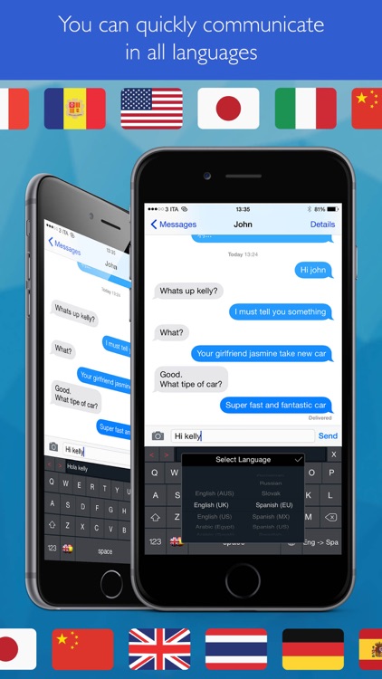 Keyboard Translator Simple ( your text translator to/from English, Spanish etc ... ) screenshot-3