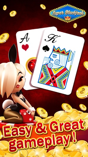 Super BlackJack Mania - Free 21 las vegas casino poker game(圖2)-速報App