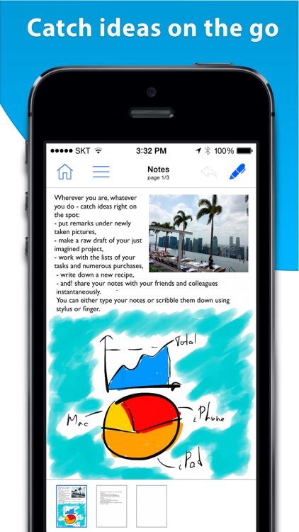 Notes HD for iPhone - Notes, PDF, Drawing