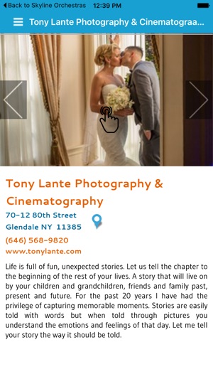 Tony Lante Photography & Cinematograaphy