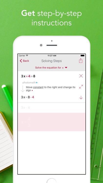 Photomath - Camera Calculator