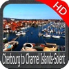 Marine: Cherbourg to channel island-solent HD - GPS Map Navigator