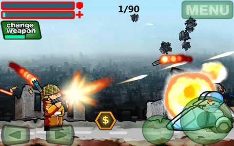 Commando Metal Soldiers Slug-Hero Of War screenshot 2