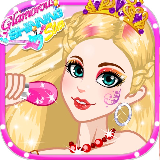 Glamorous Shining Star - Fashion Barbie Princess's Party Dress Icon