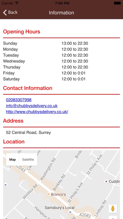 Chubbys Surrey