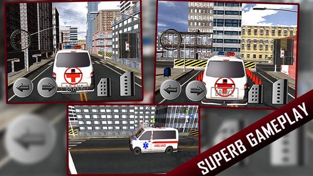 Ambulance Driving Test Emergency Parking - City Hospital Fir(圖4)-速報App