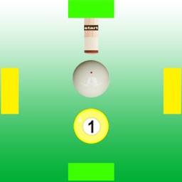 crazy white ball - billiards balls