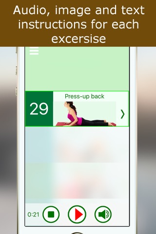 5 Minute workout for the lower back screenshot 2