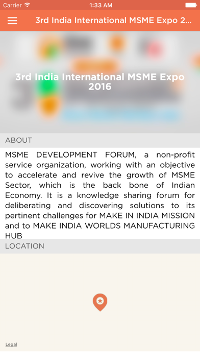 How to cancel & delete MSME Expo 2016 from iphone & ipad 3