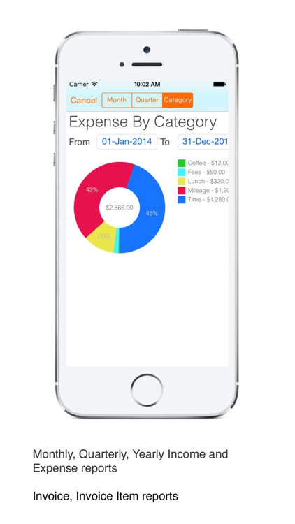 Time Tracker Pro : Log time, business expenses, create and send pdf invoices screenshot-4