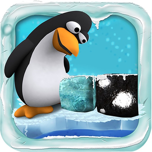 Penguin Ice Crush 3D Free - Strategy Puzzle Game Icon