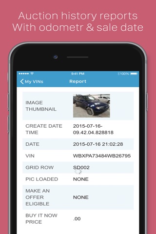 VIN Revise: instant access to car history check. screenshot 4