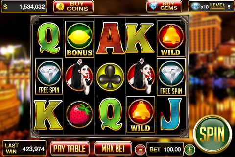 Queen of Hearts Casino Slots Free screenshot 3