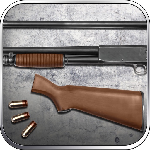 M37 Shotgun Simulate Builder and Shooting Game for Free by ROFLPlay iOS App
