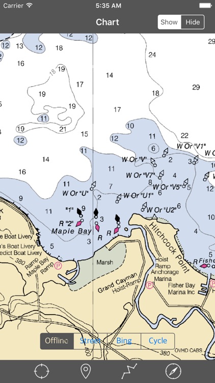 Oneida Lake (New York) – Raster Nautical Charts screenshot-4