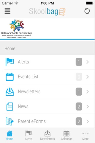 Killara Partnership of Schools - Skoolbag screenshot 2