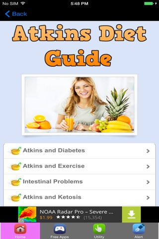 Atkins Diet Free App #Lose Weight With Atkins Diet screenshot 3