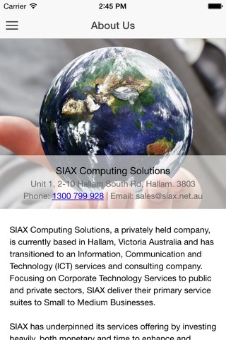 SIAX Computing Solutions screenshot 3