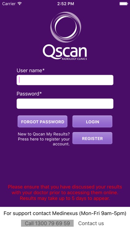 Qscan Patient Access