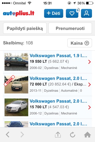 Autoplius.lt screenshot 3