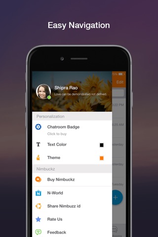 Nimbuzz Messenger screenshot 4