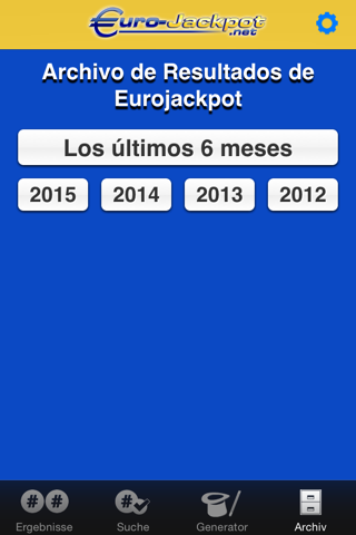 Eurojackpot screenshot 4