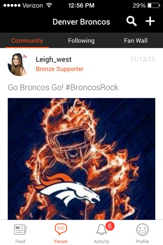 Denver Broncos Orange Herd screenshot 4