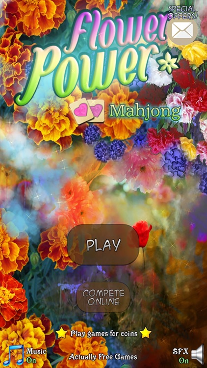 Hidden Mahjong: Flower Power