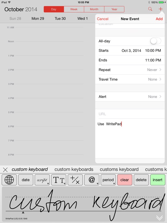 WritePad for iPad