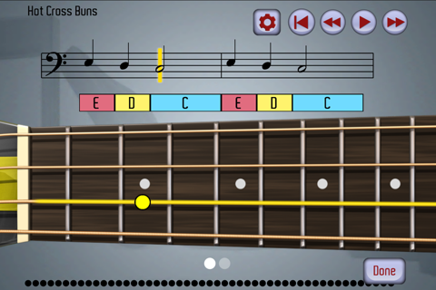 PlayAlong Bass Guitar screenshot 2