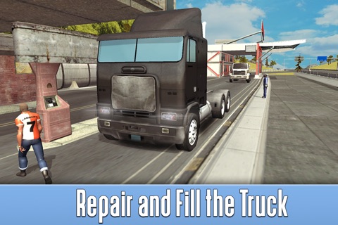 American Truck Driving 3D Full screenshot 2