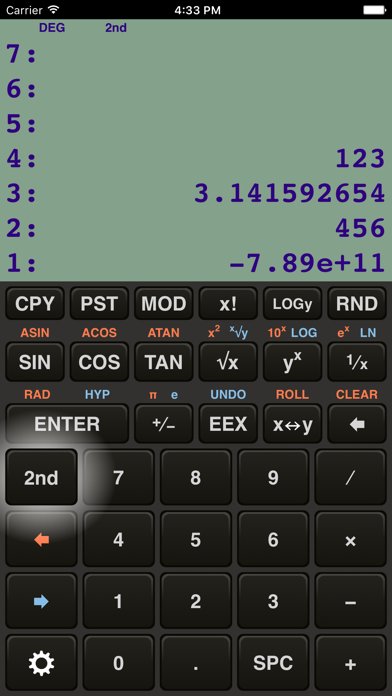 RPN Calculator 48 Screenshot 4