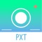 Pxture lets you create beautiful photo edits by allowing you to mask your photos with text