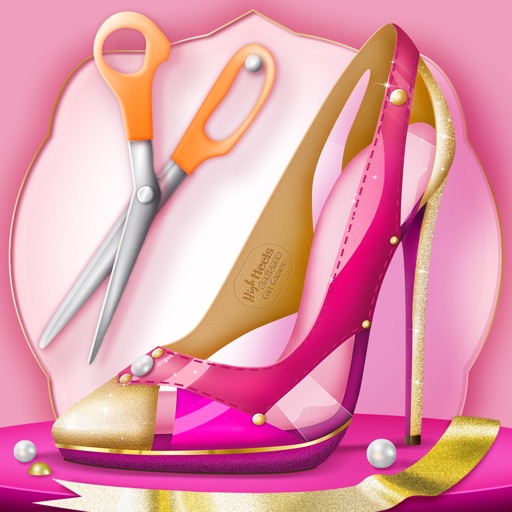 High Heels Designer Girl Game-Design Fashion Shoes Icon