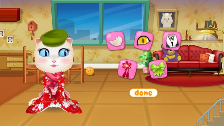 Pet Cat Fashion Dress Up screenshot-3
