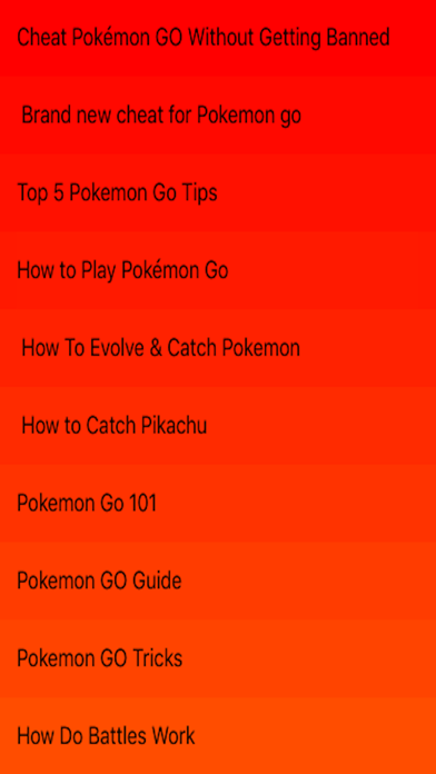 How to cancel & delete Guide For Pokemon Go - Videos from iphone & ipad 1