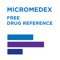 Free Micromedex® Drug Reference for Internet Subscribers is included free of charge to those who have an online subscription to Micromedex 2